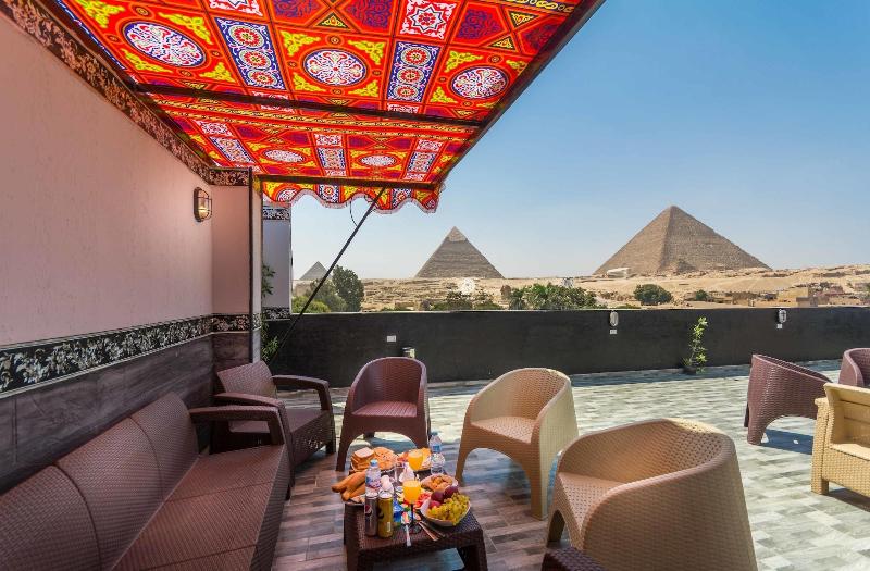 Panorama Pyramids Inn - Teras