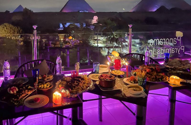 Panorama Pyramids Inn - Teras