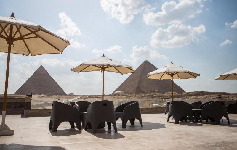 Hayat Pyramids View Hotel - Teras