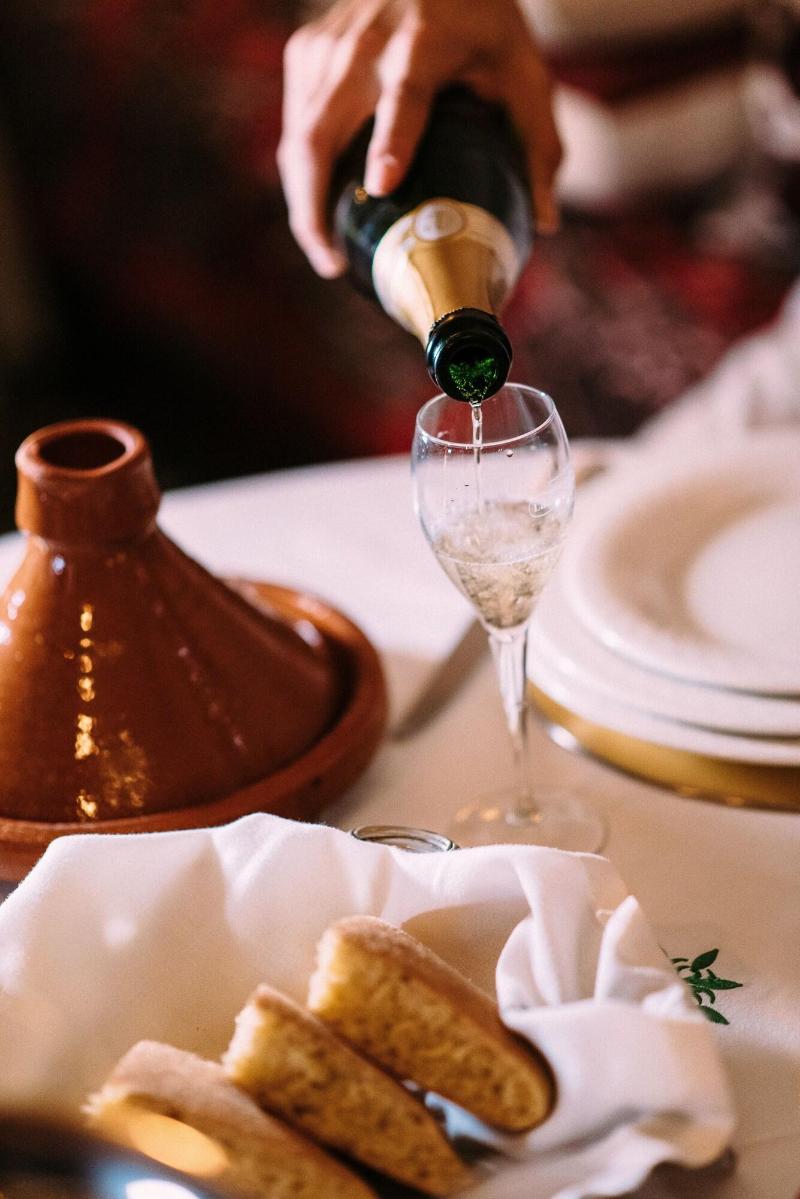 La Maison Bleue Batha - Restoran