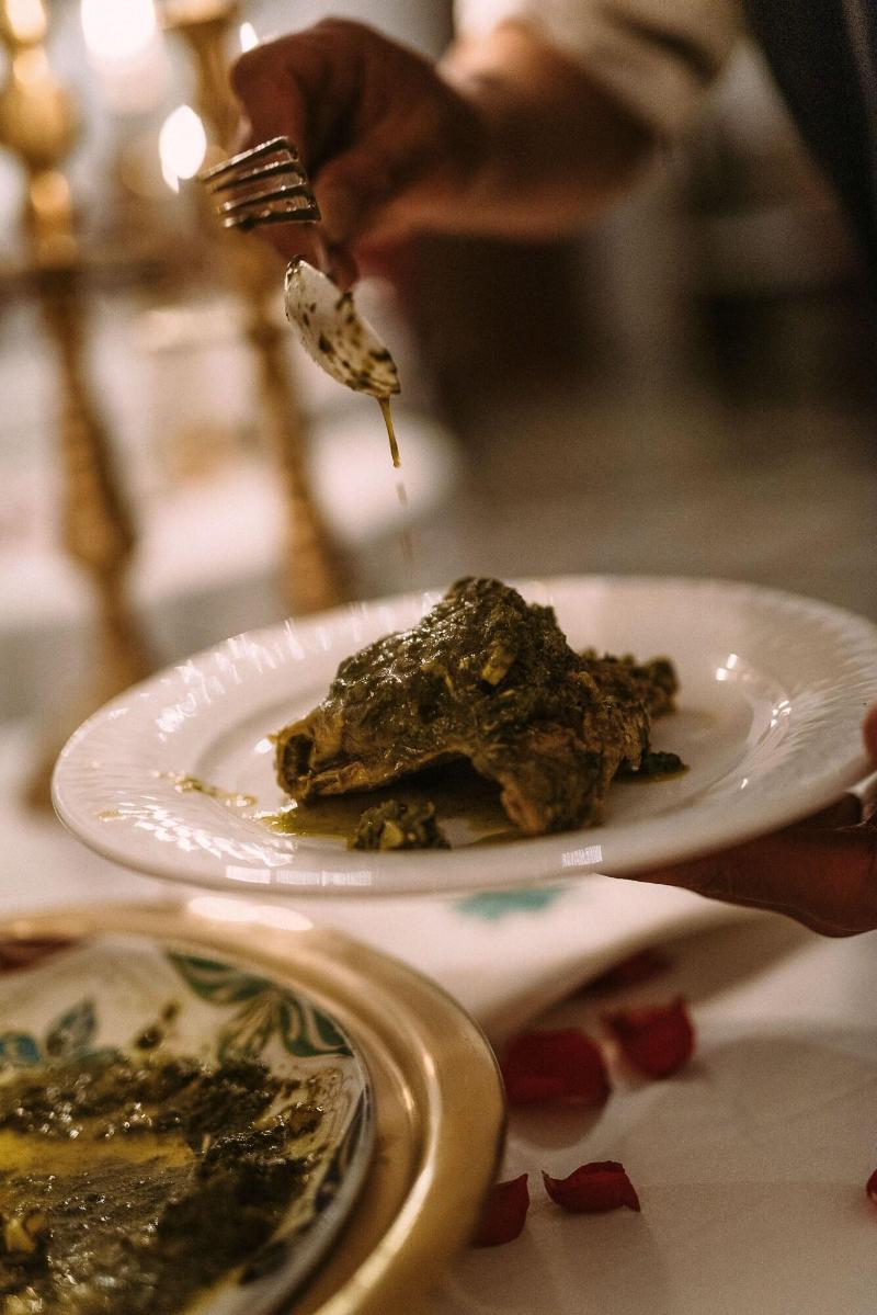 La Maison Bleue Batha - Restoran