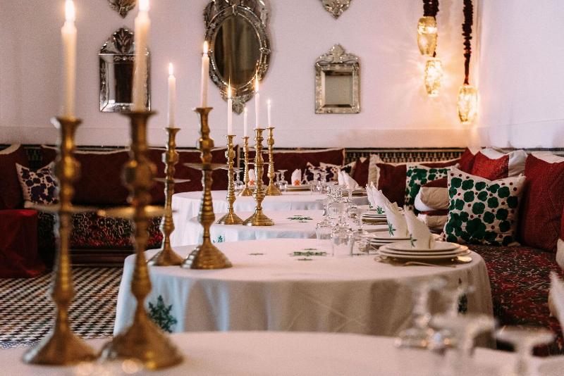 La Maison Bleue Batha - Restoran