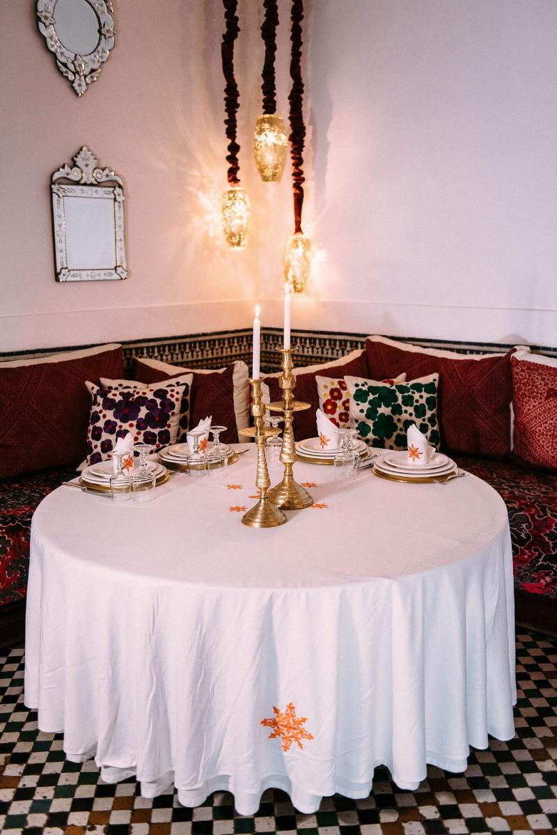 La Maison Bleue Batha - Restoran