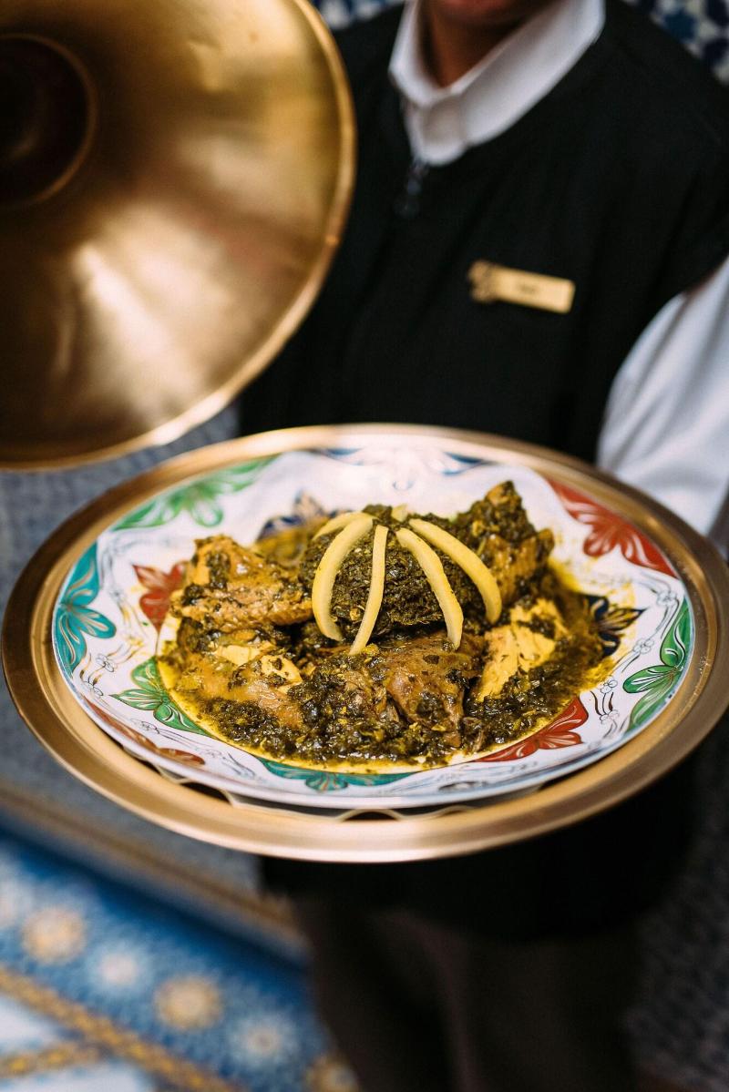 La Maison Bleue Batha - Restoran