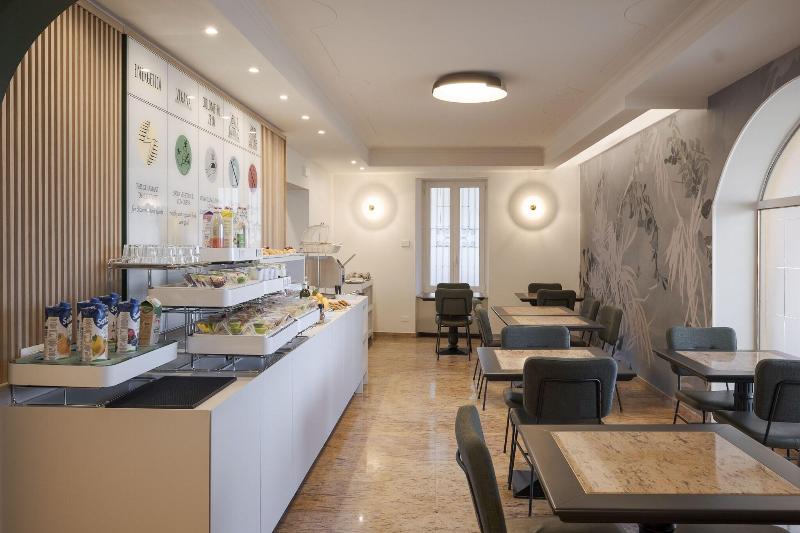 Hotel Ungheria Varese 1946 - Restoran