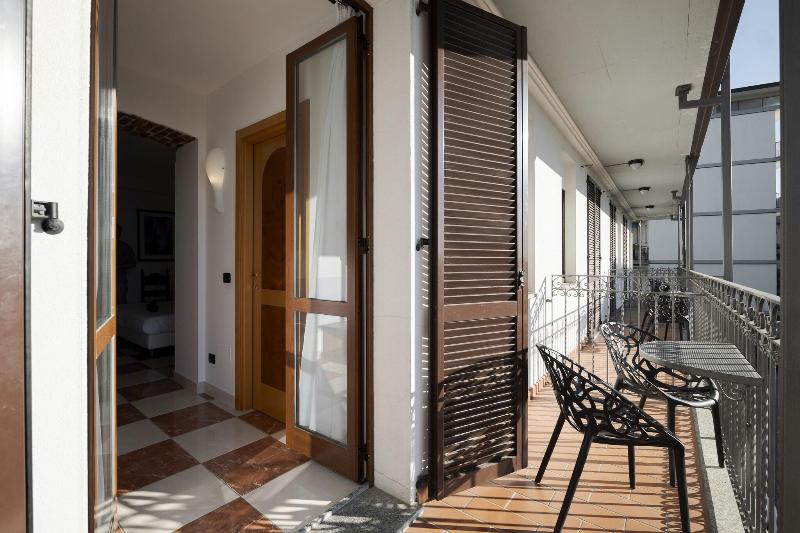 Hotel Ungheria Varese 1946 - Teras