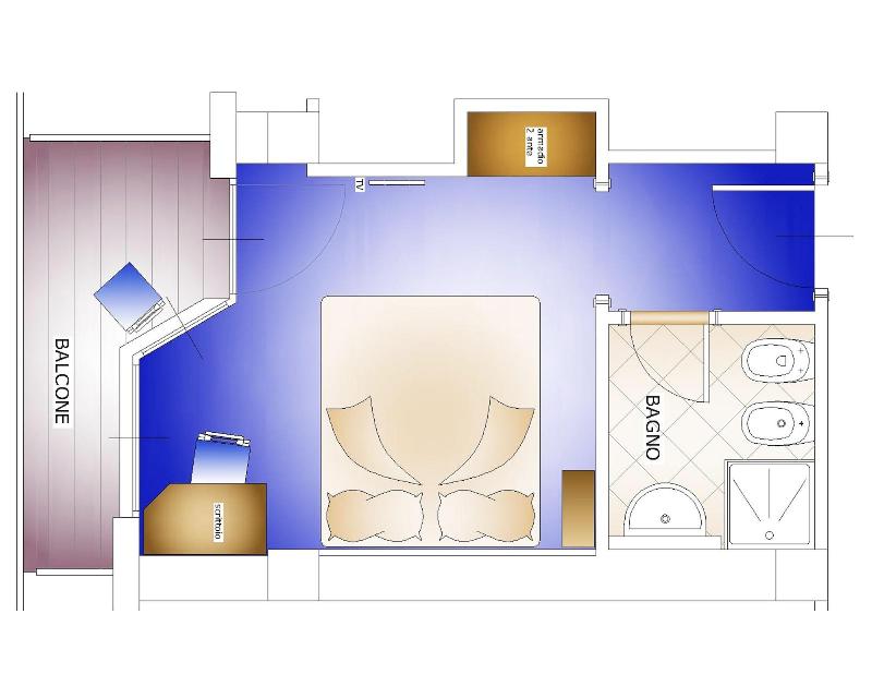 Hotel Larice Bianco - Oda