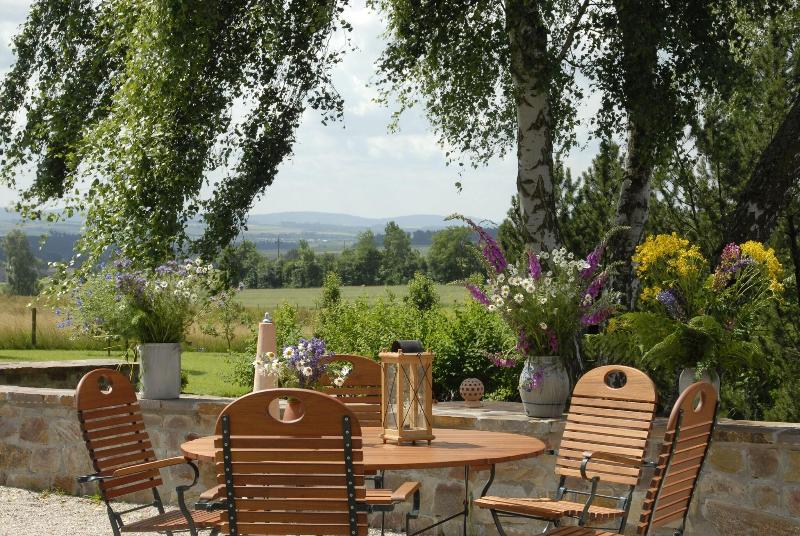 Landidyll Hotel Restaurant Birkenhof - Teras