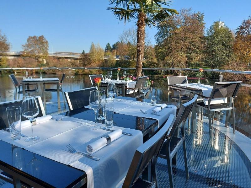 Hotel Eberhards Am Wasser - Teras