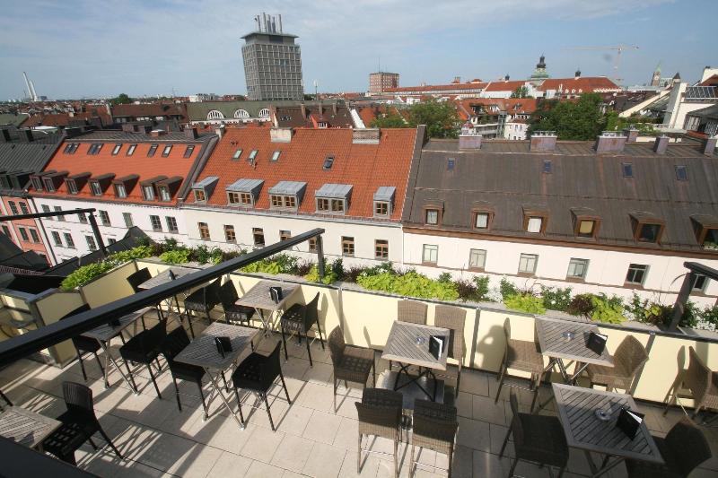 Hotel Deutsche Eiche - Teras
