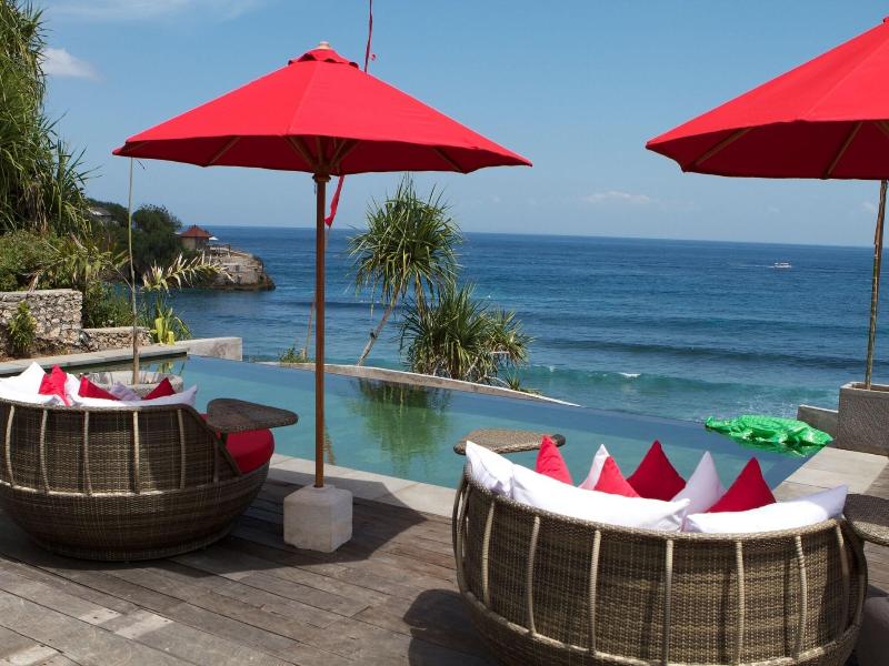 The Palms Ceningan Hotel - Teras