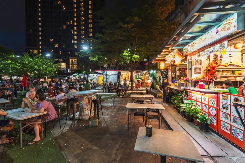 Bangkok Sky Walk - Restoran