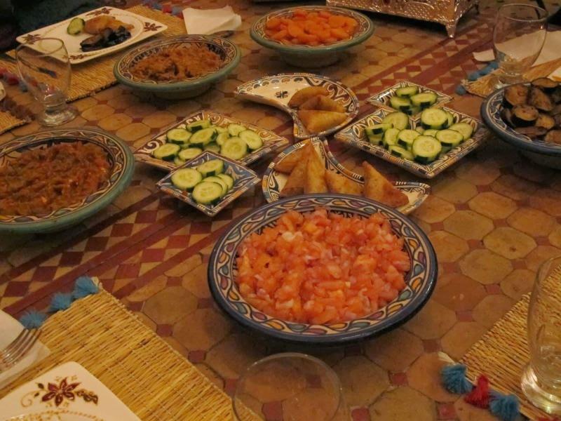 Riad Dar Al Ouali - Restoran