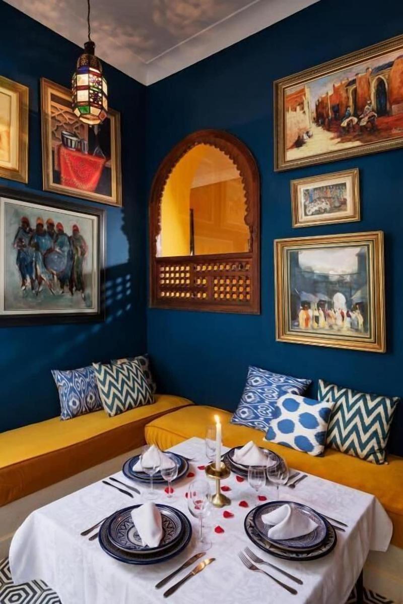 Riad Les Yeux Bleus - Restoran