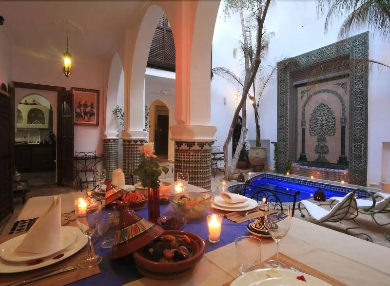 Riad Alma Mouassine - Restoran