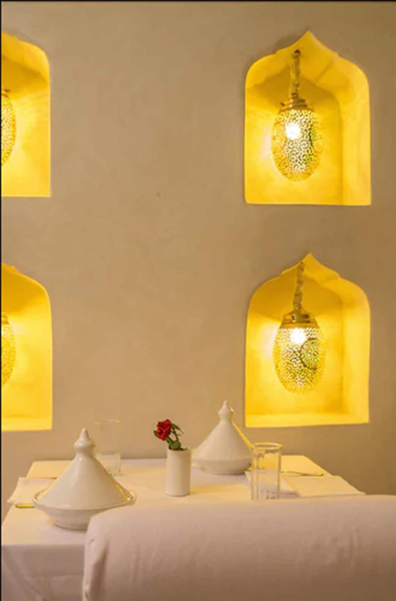Riad Palais Blanc - Restoran
