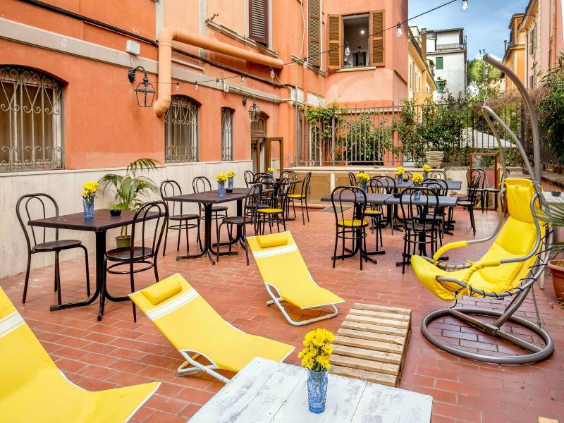 Free Hostels Roma - Teras