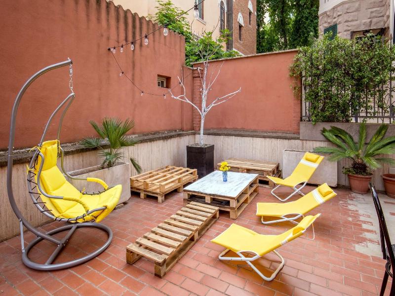 Free Hostels Roma - Teras