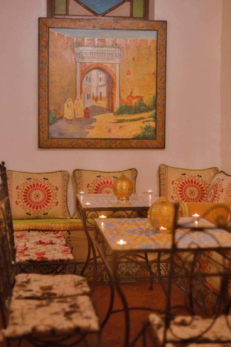 Riad Las Mil Y Una Noches - Restoran