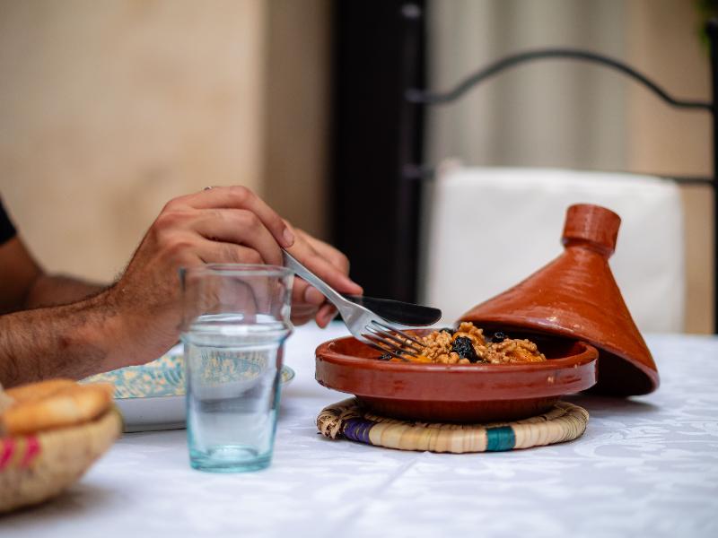 Riad Amegrad hotel - Restoran
