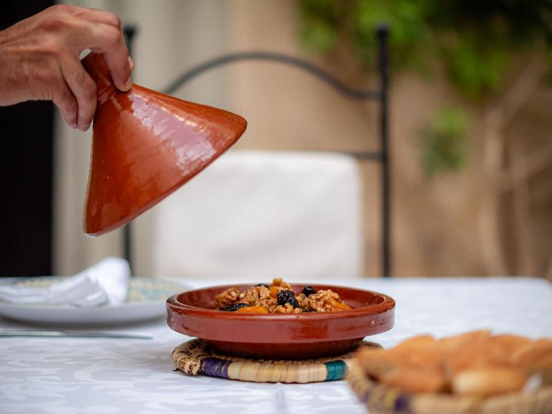 Riad Amegrad hotel - Restoran