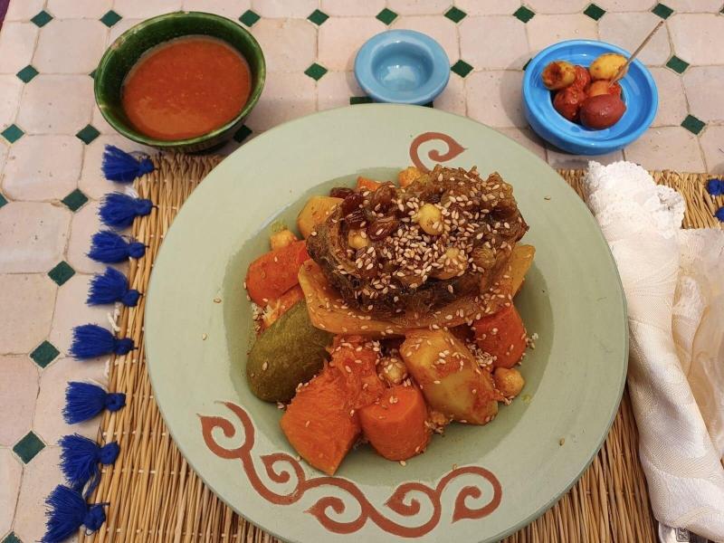 Riad La Porte Du Bouregreg - Restoran