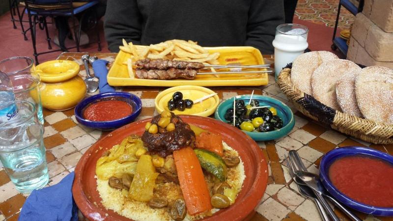 Riad La Porte Du Bouregreg - Restoran