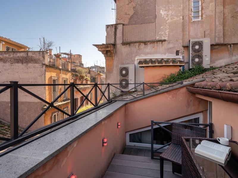 Bdb Luxury Rooms Trastevere Torre - Teras