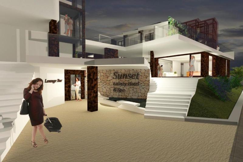 Sunset Hotel - Lobi