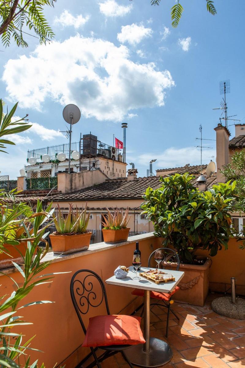 Hotel Piazza Di Spagna - Teras