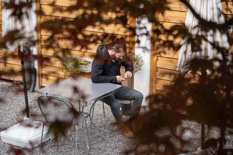 La belle vue - Boutique Hotel & Café - Teras