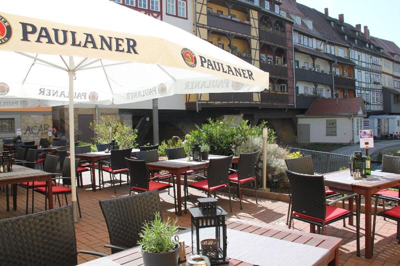 Hotel Krämerbrücke Erfurt - Teras
