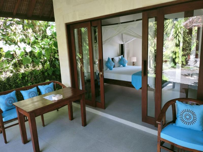 Sama's Cottages and Villas - Teras