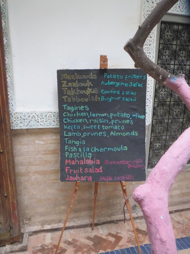 Riad Maizie - Restoran