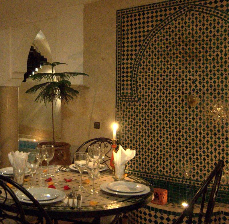 Riad Imilchil - Restoran
