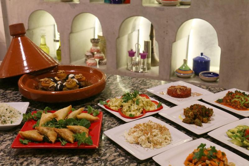 Riad El Borj - Restoran