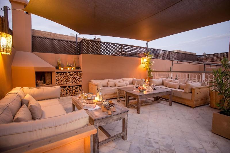 Riad Olema Et Spa - Teras