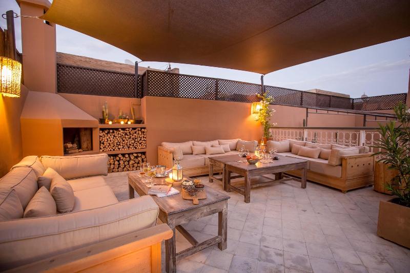 Riad Olema Et Spa - Teras