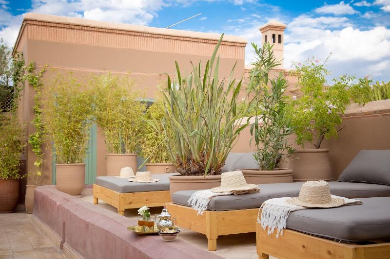 Riad Olema Et Spa - Teras