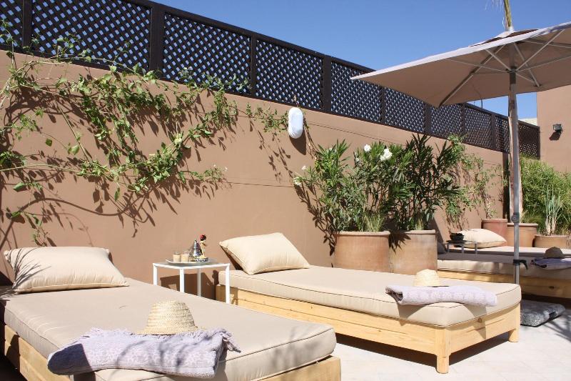 Riad Olema Et Spa - Teras