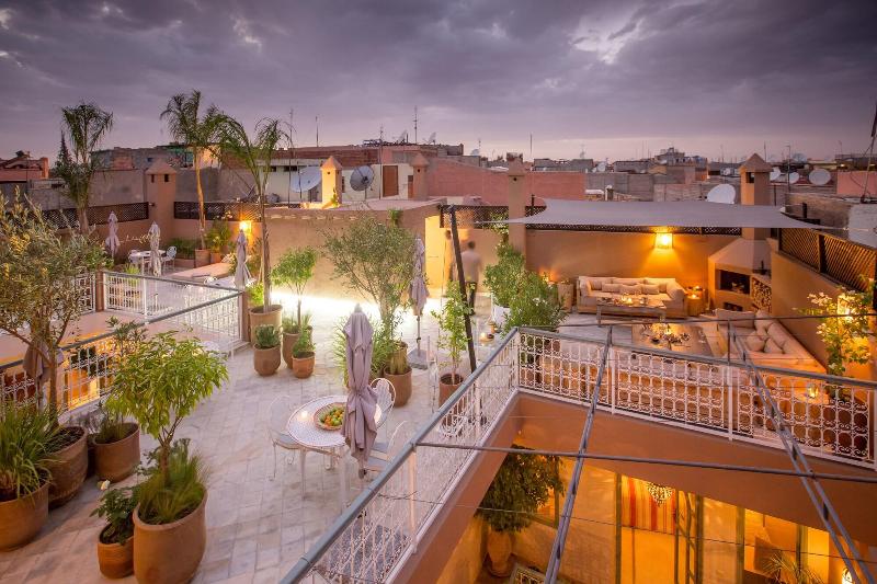 Riad Olema Et Spa - Teras
