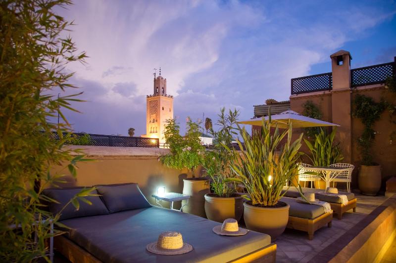 Riad Olema Et Spa - Teras