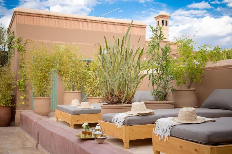 Riad Olema Et Spa - Teras
