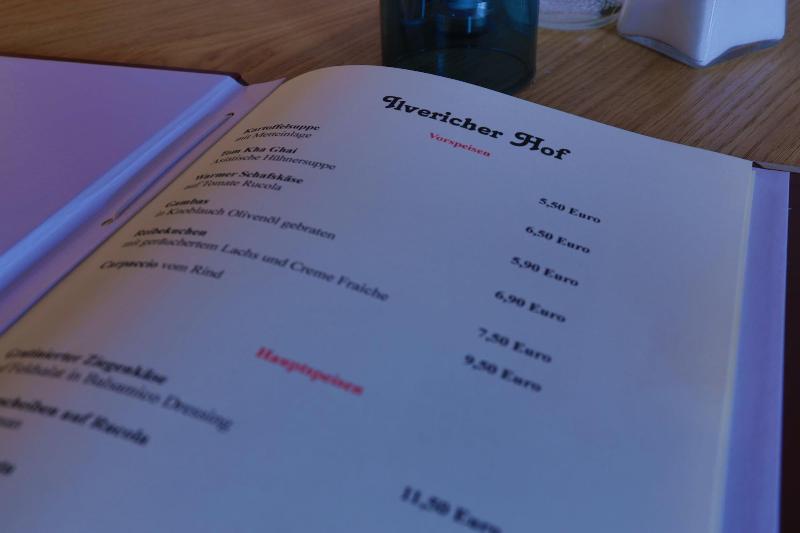 Ilvericher Hof - Restoran