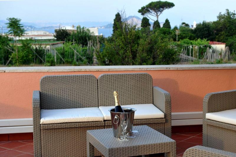 Bed And Breakfast La Casa Sul Faro - Teras