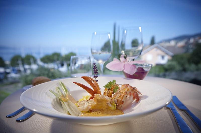 Hôtel Bon Rivage - Restoran