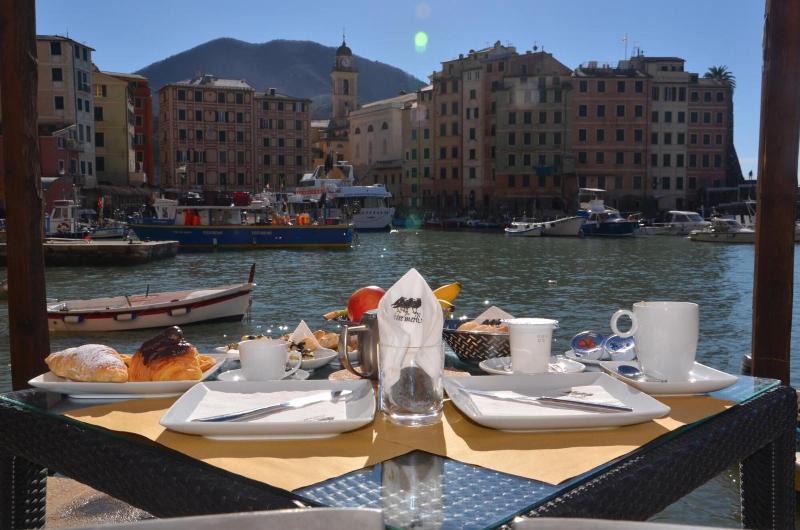 Locanda I Tre Merli A Camogli - Restoran