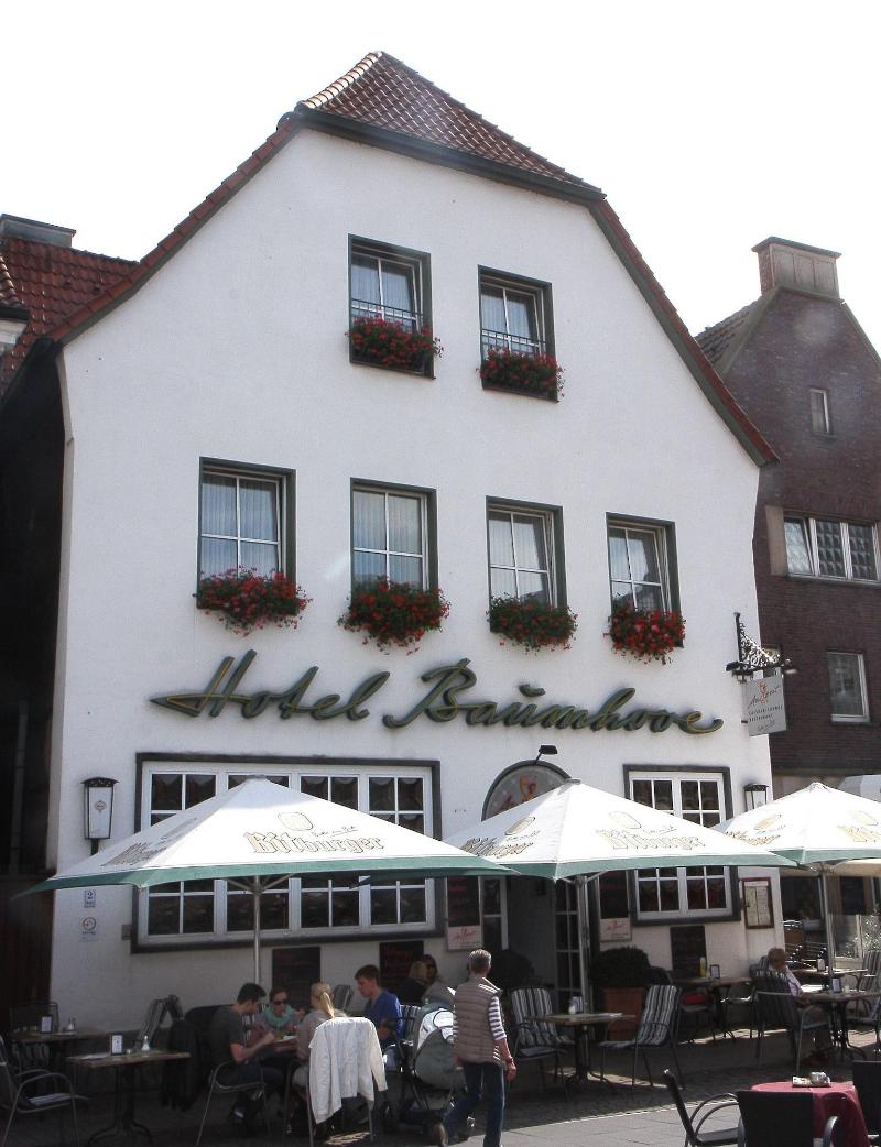 Baumhove Hotel Restaurant Am Markt - Teras