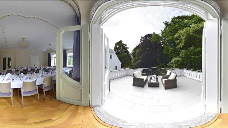 Hotel Schloss Rabenstein - Teras