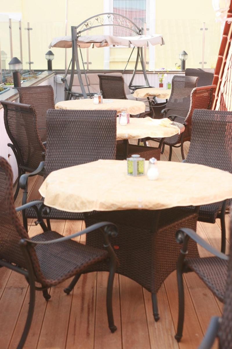 Hotel Villa Weststrand - Teras